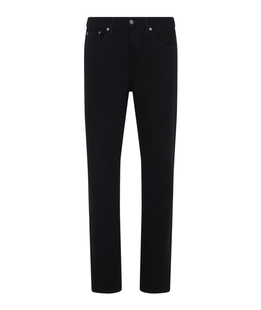ACNE STUDIOS Черные прямые джинсы, фото 1