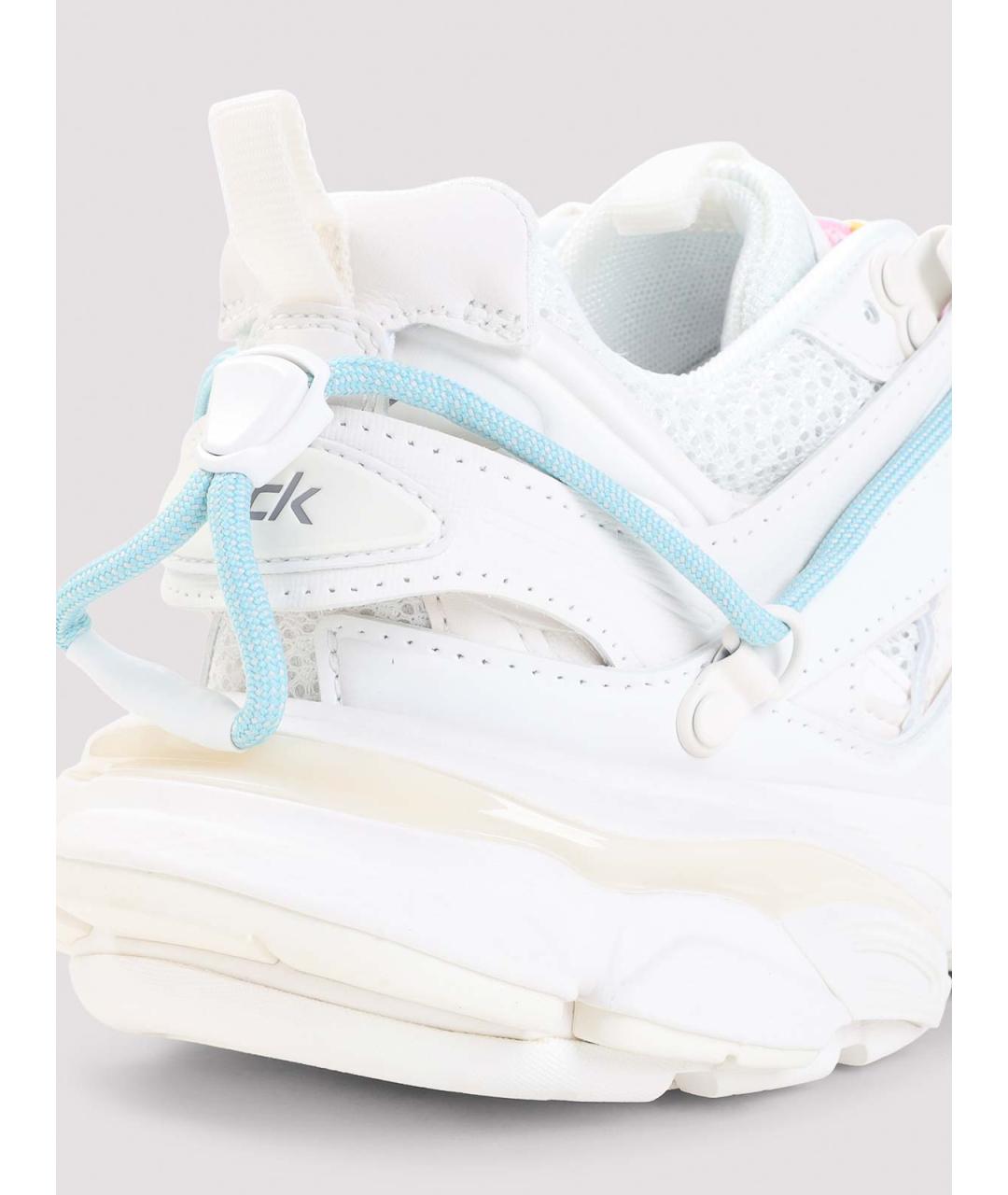 BALENCIAGA Белые синтетические кроссовки, фото 5