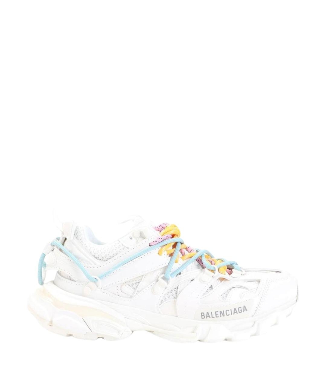 BALENCIAGA Белые синтетические кроссовки, фото 1