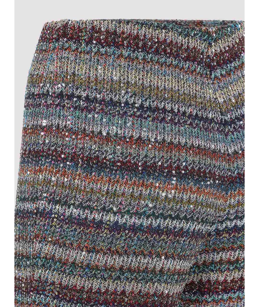 MISSONI Мульти вискозные брюки узкие, фото 3