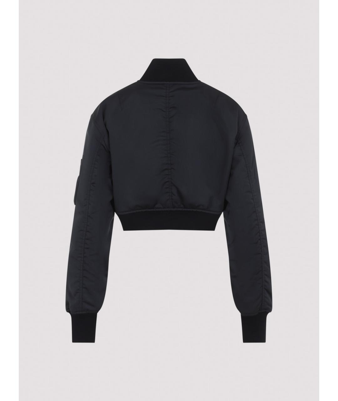 BALENCIAGA Черная синтетическая куртка, фото 2