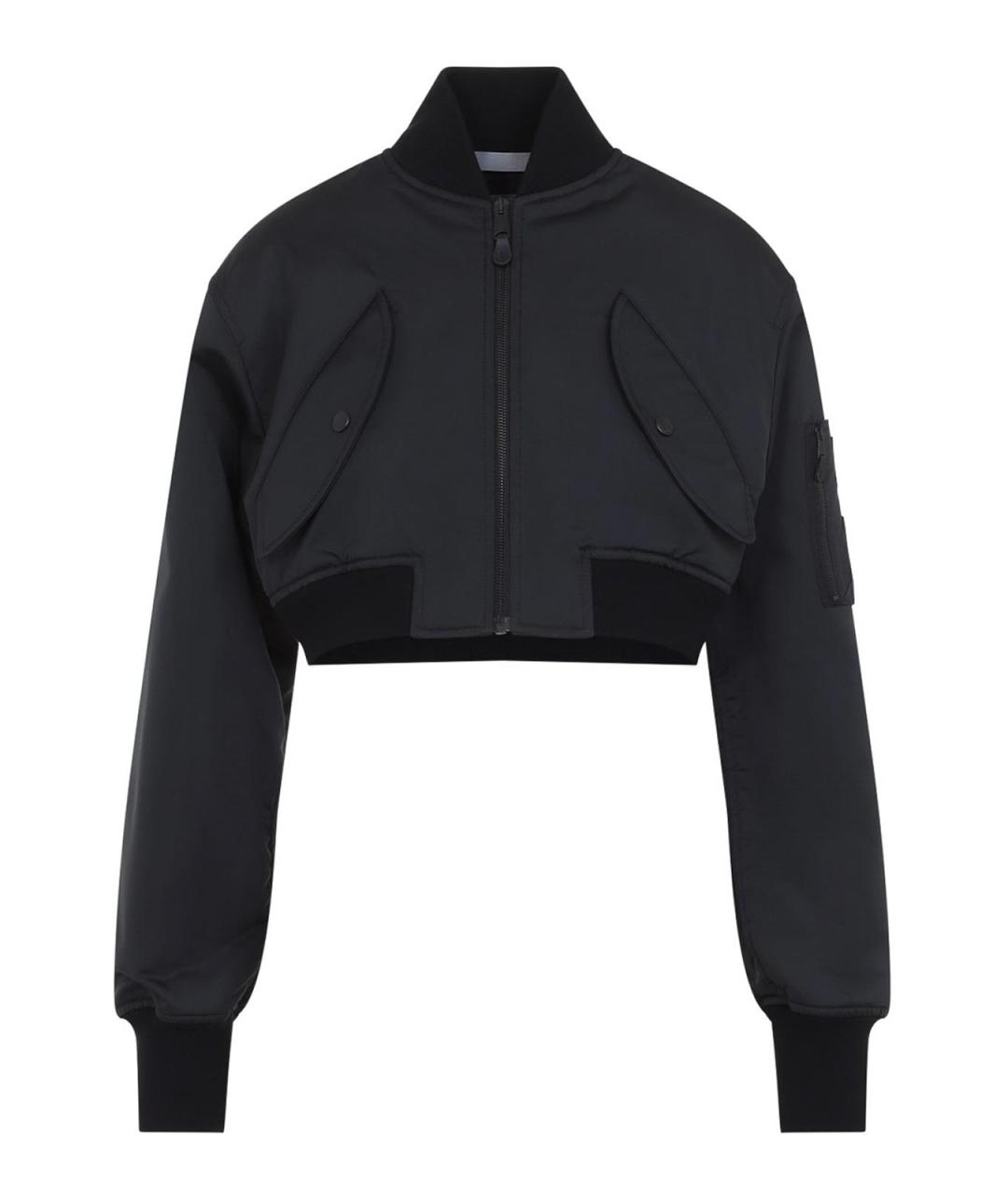 BALENCIAGA Черная синтетическая куртка, фото 4