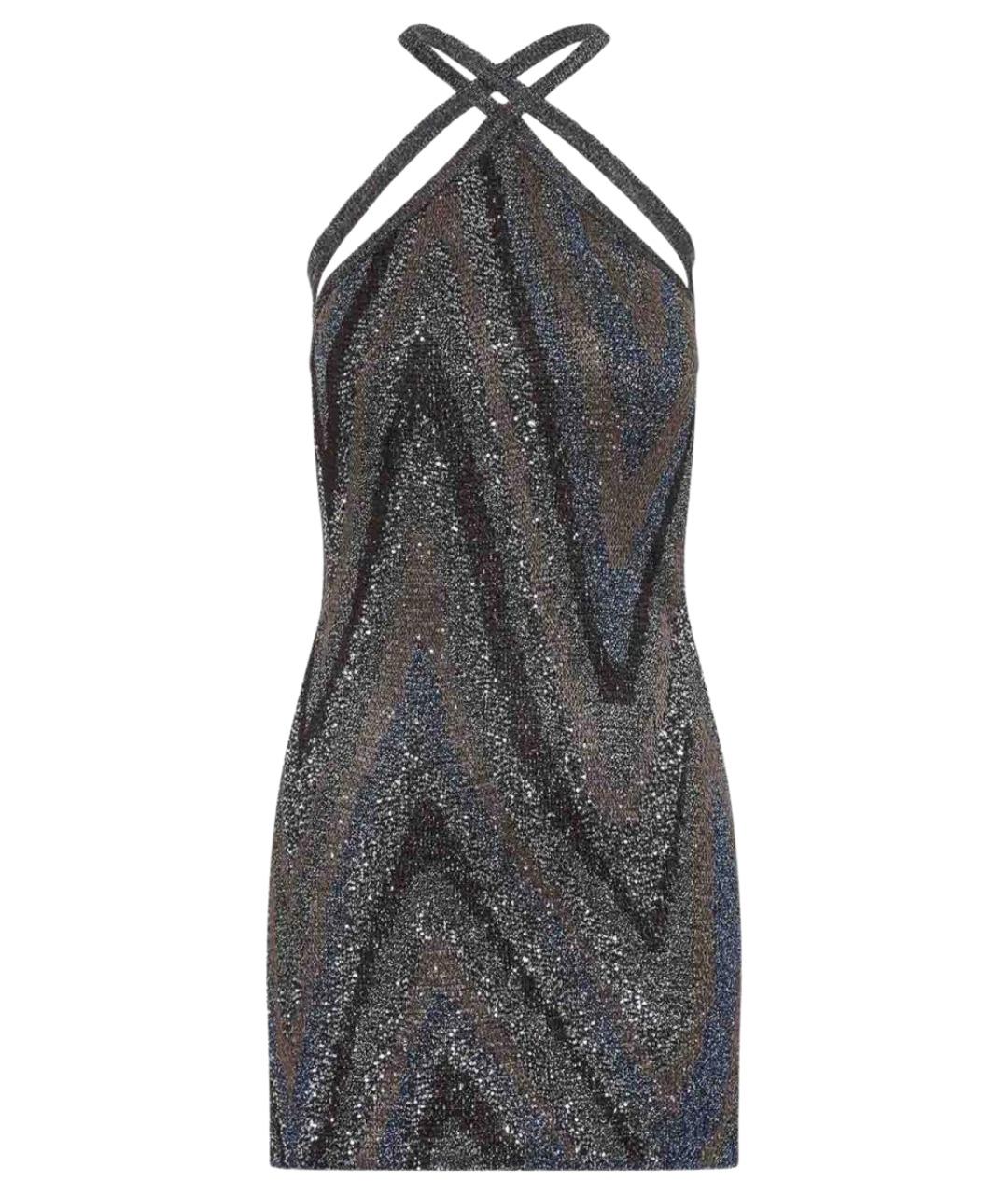 MISSONI Черное вискозное коктейльное платье, фото 1