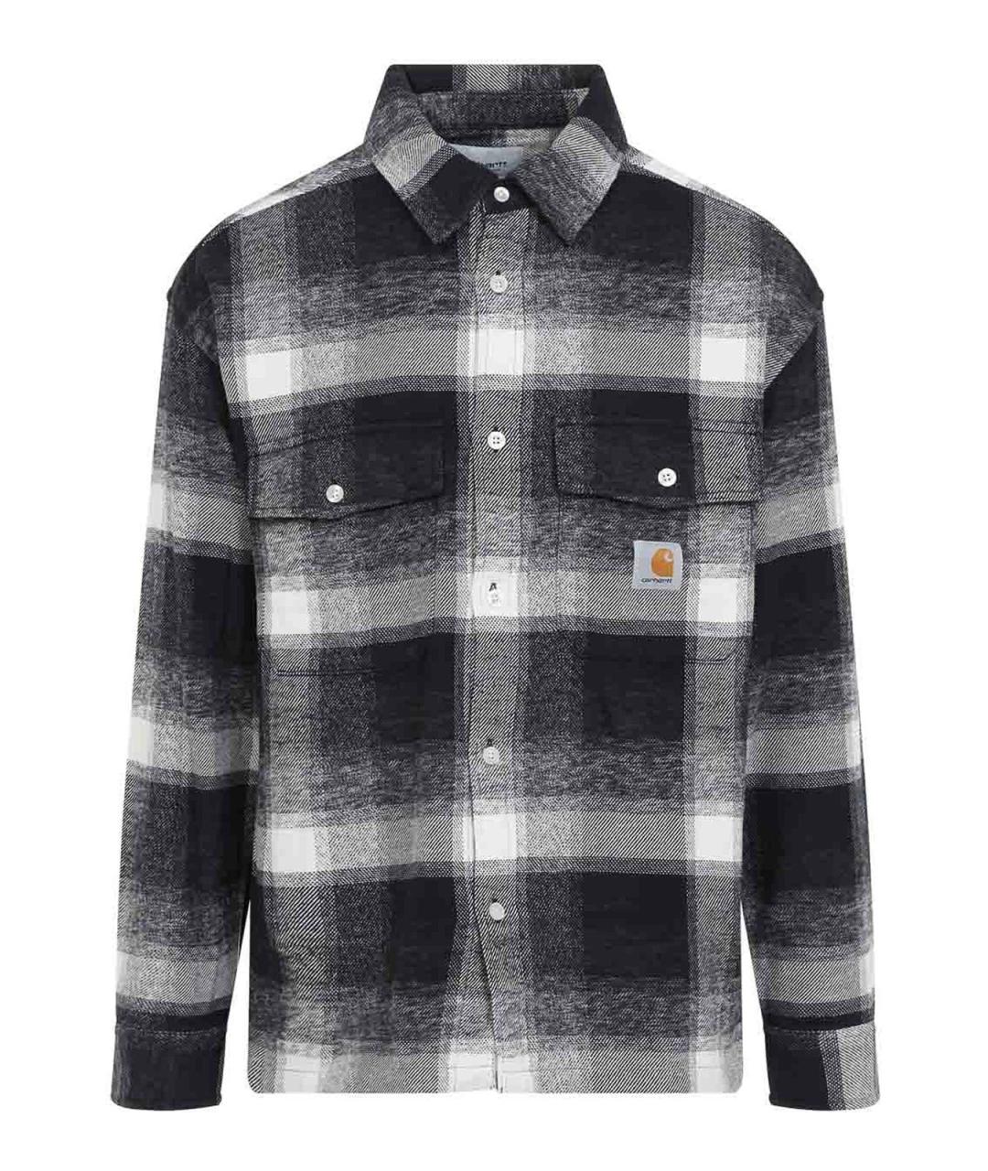 CARHARTT Черная хлопковая кэжуал рубашка, фото 1