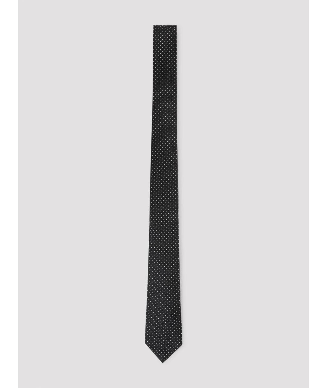 TOM FORD Черный шелковый галстук, фото 3
