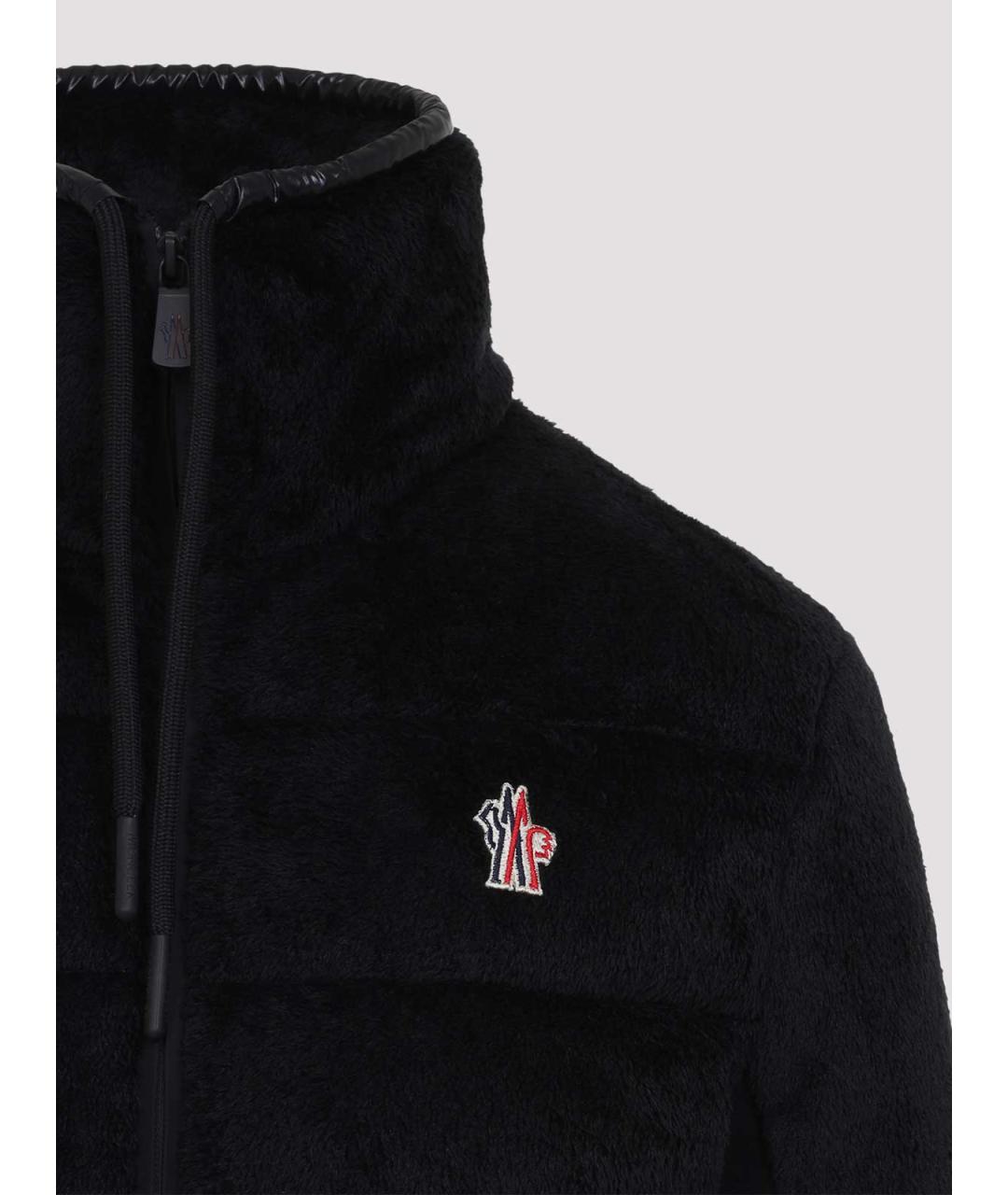 MONCLER Черный кардиган, фото 4