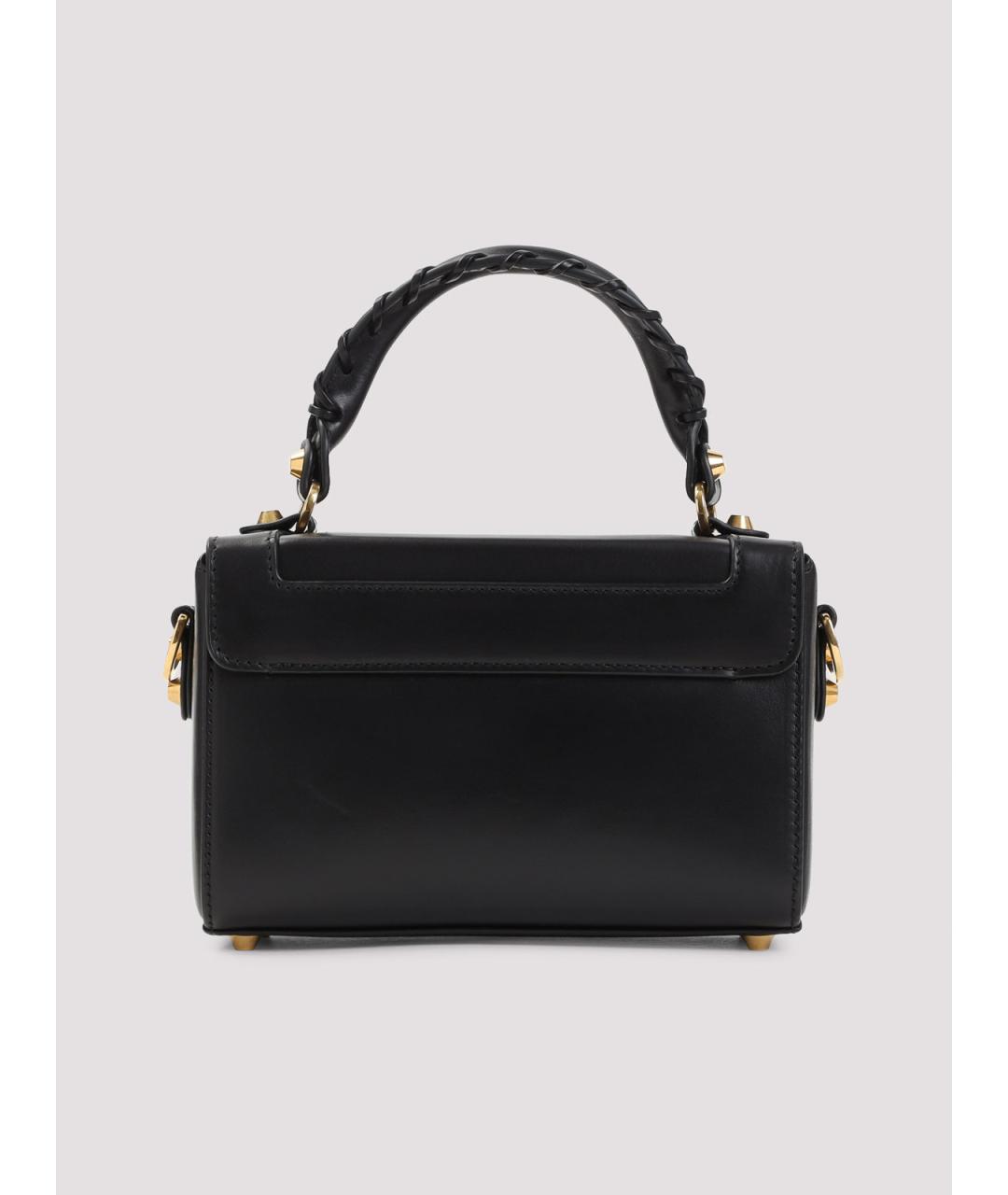 BALENCIAGA Черная кожаная сумка через плечо, фото 2