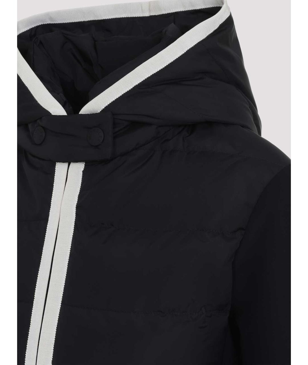 MONCLER Черный кардиган, фото 4