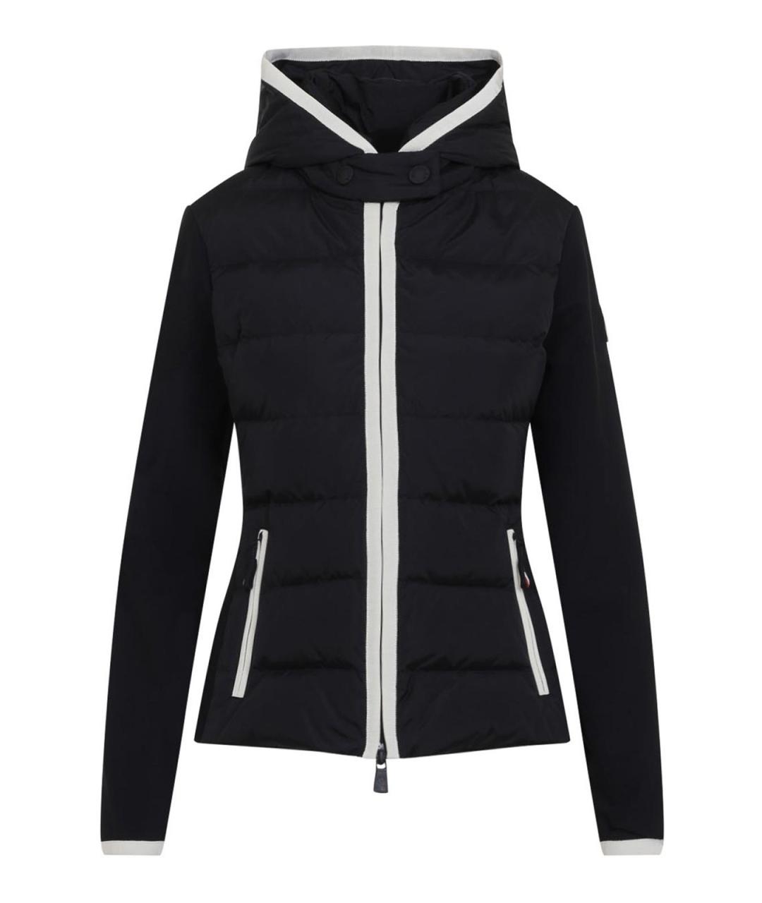 MONCLER Черный кардиган, фото 1