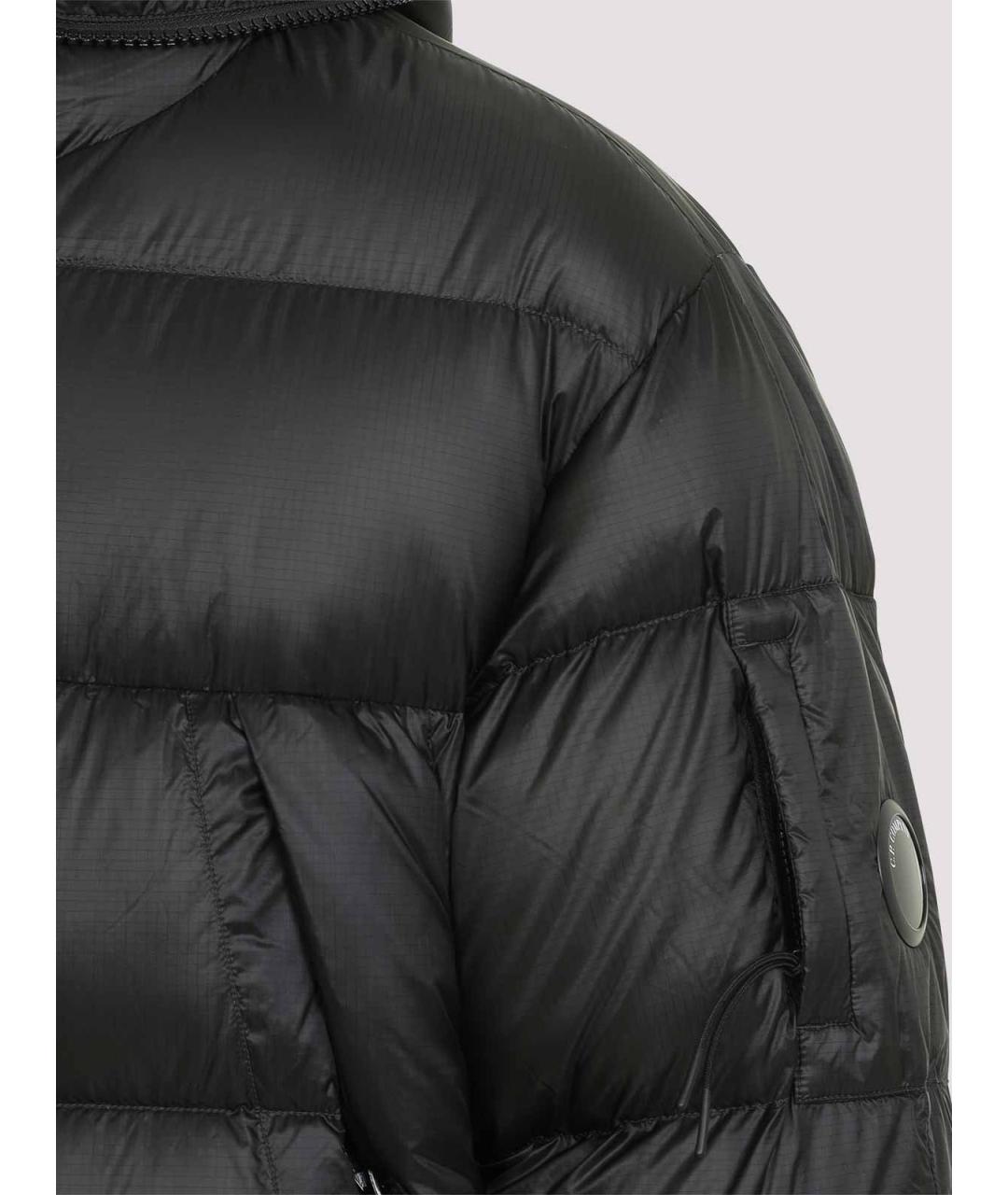 CP COMPANY Черный пуховик, фото 3