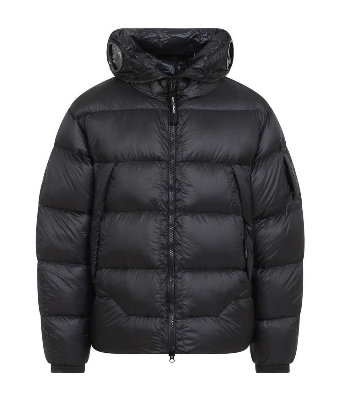 CP COMPANY Черный пуховик, фото 1