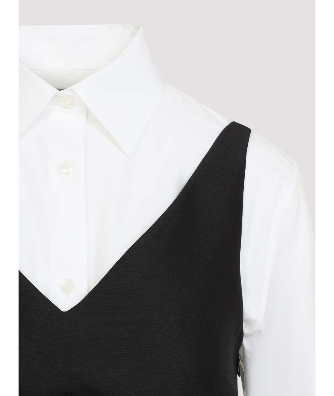 BALENCIAGA Черное шерстяное повседневное платье, фото 4