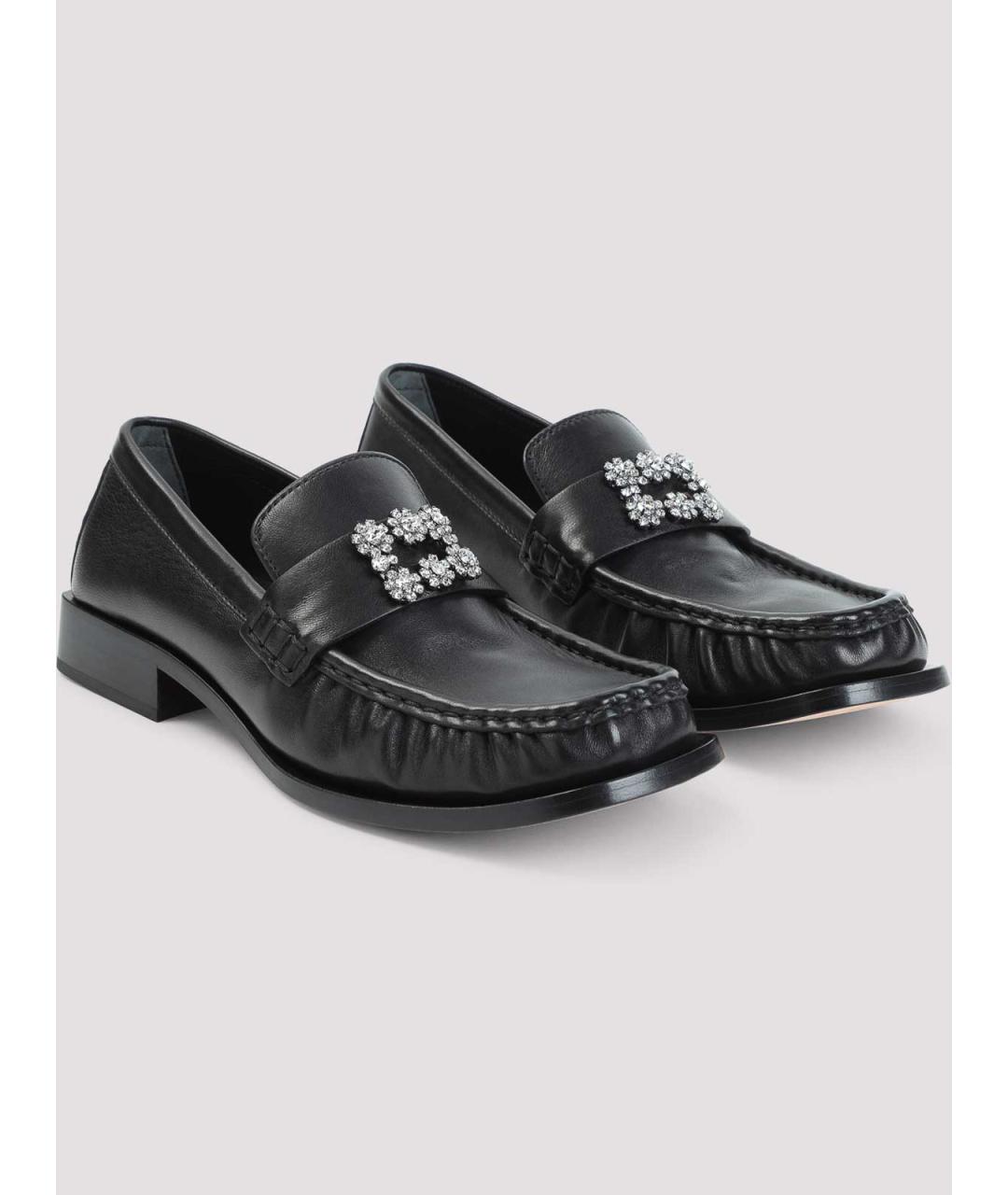 ROGER VIVIER Черные лоферы, фото 3
