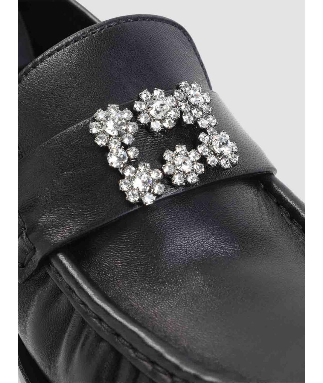 ROGER VIVIER Черные лоферы, фото 4