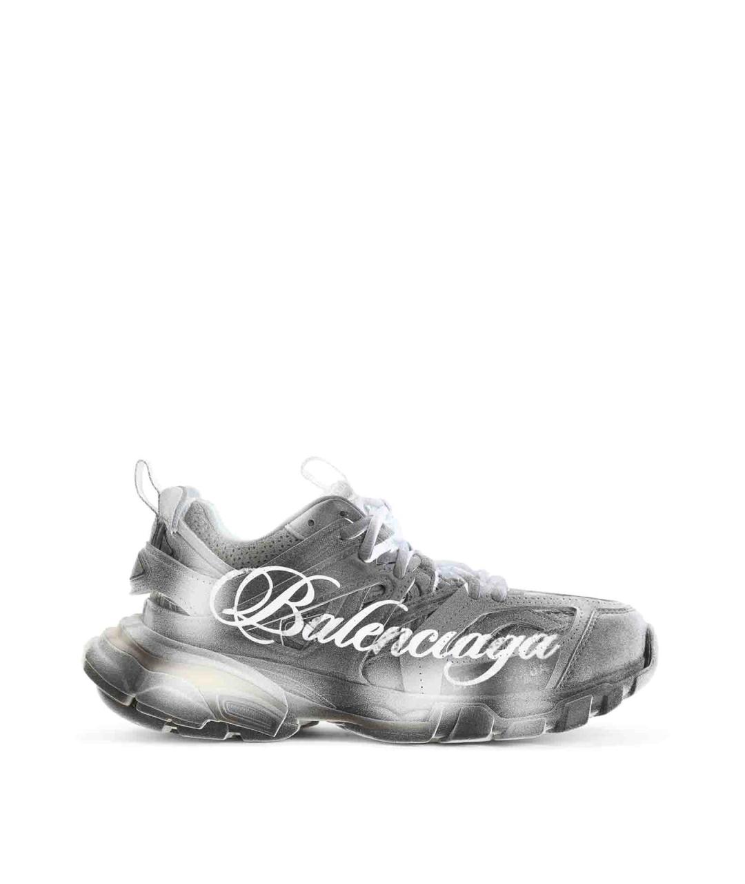 BALENCIAGA Черные синтетические кроссовки, фото 1