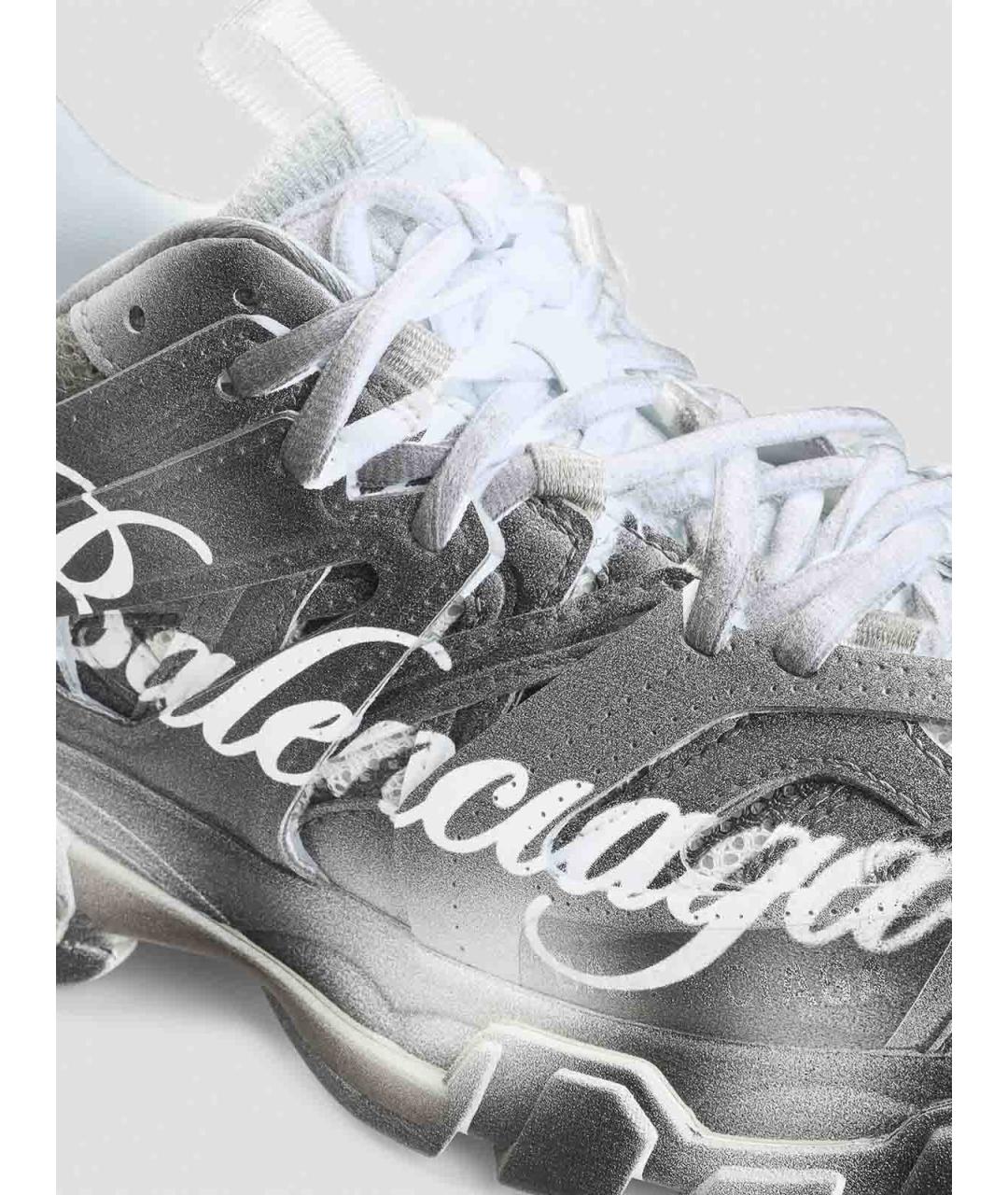 BALENCIAGA Черные синтетические кроссовки, фото 4