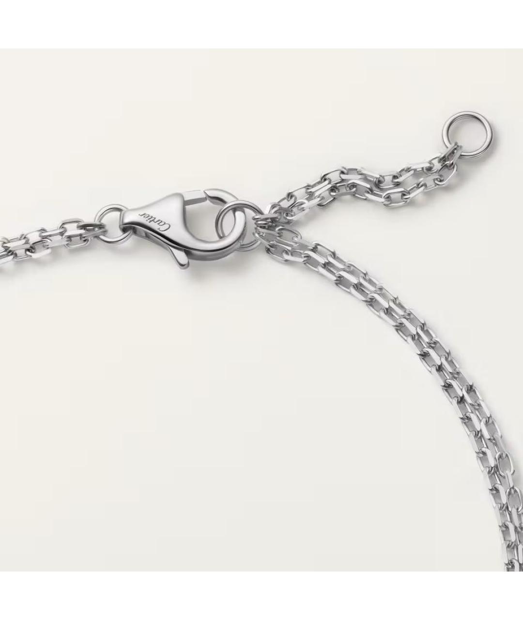 CARTIER Серебряный браслет из белого золота, фото 4