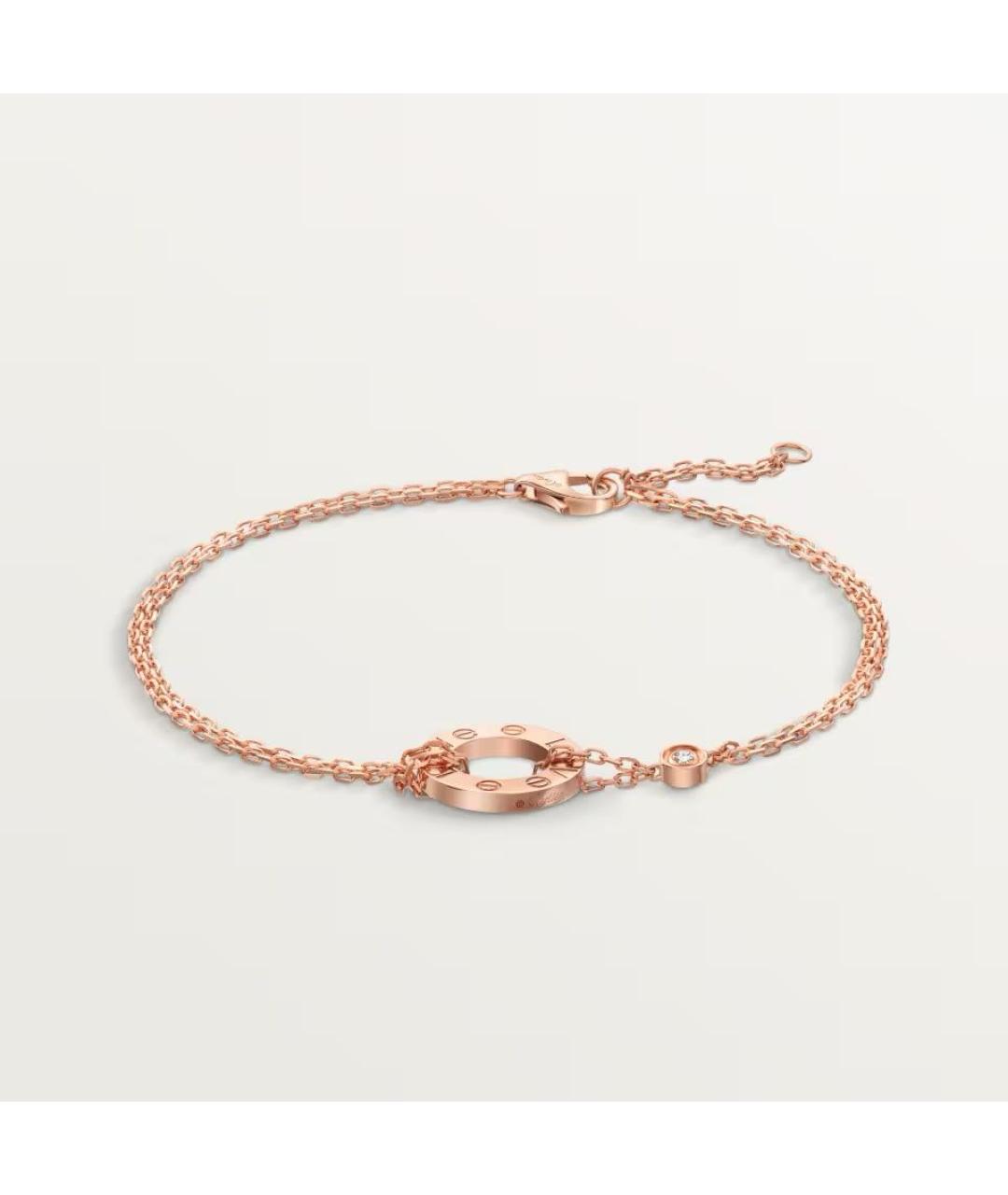 CARTIER Розовый браслет из розового золота, фото 7