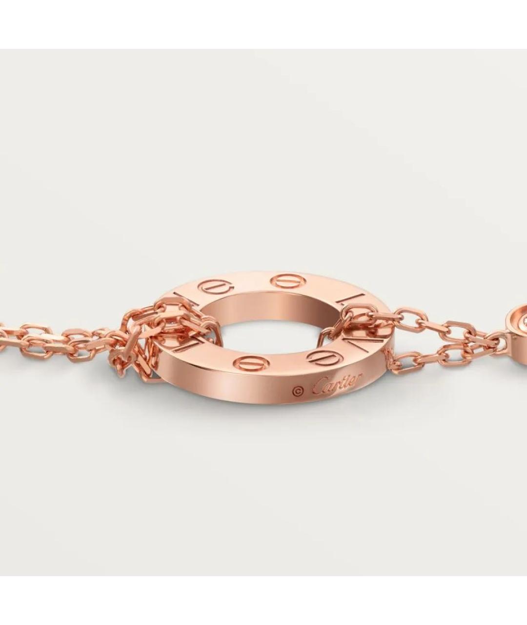 CARTIER Розовый браслет из розового золота, фото 3