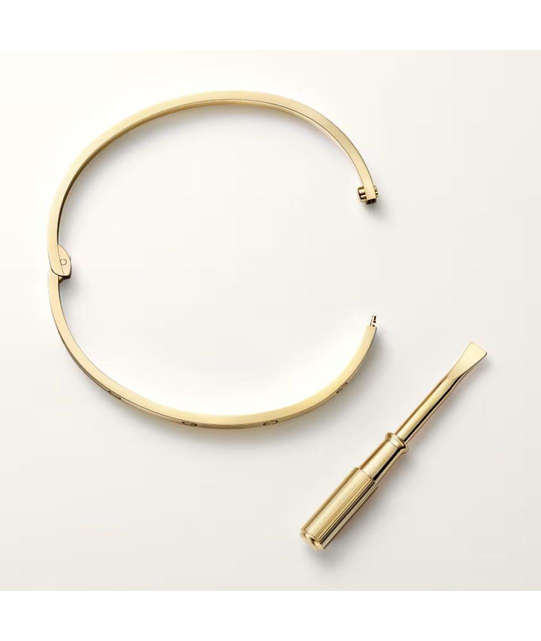 CARTIER Золотой браслет из желтого золота, фото 4
