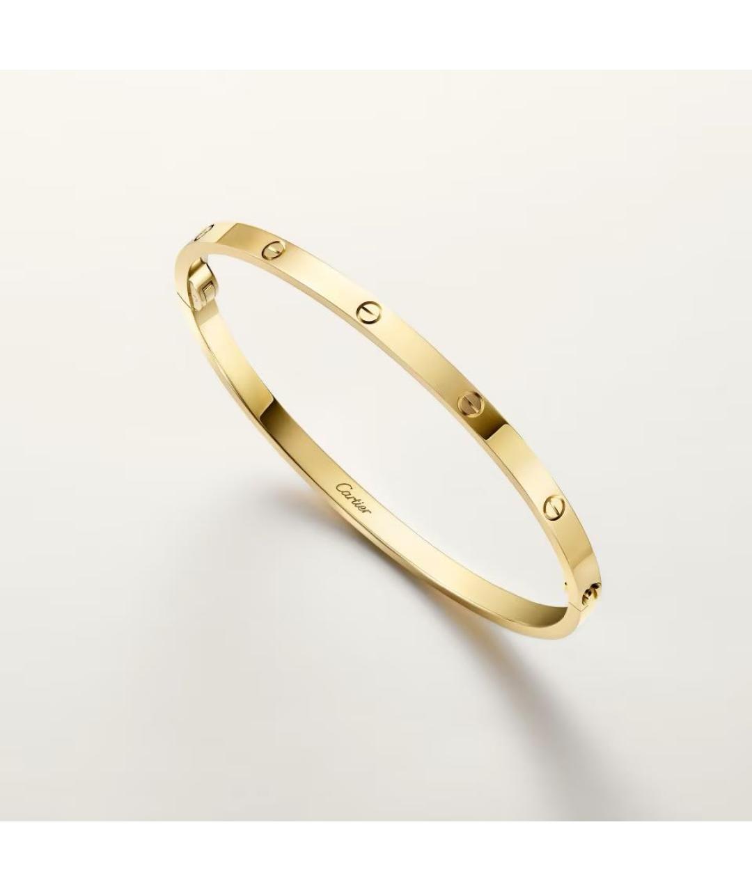 CARTIER Золотой браслет из желтого золота, фото 2