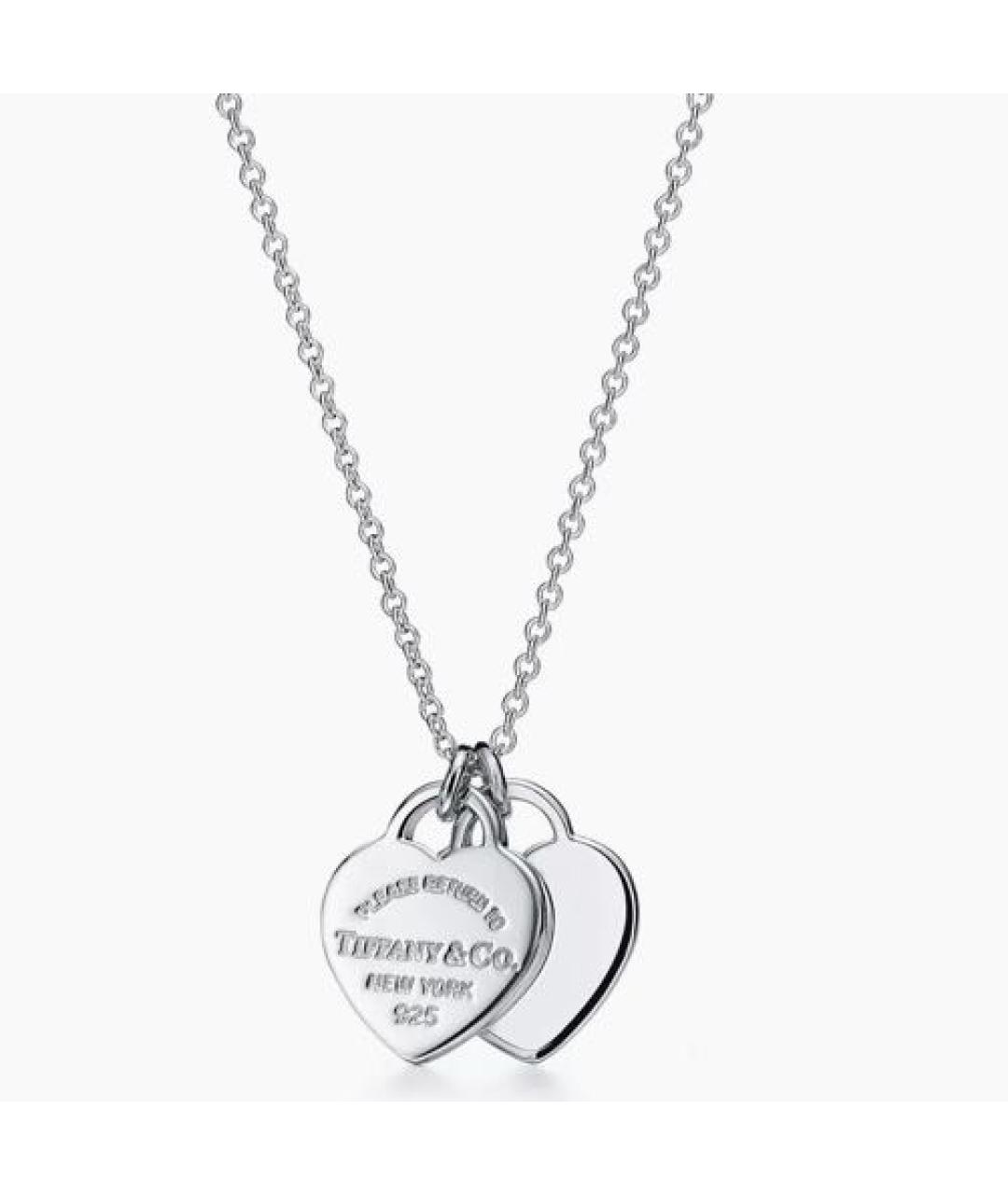 TIFFANY&CO Серебряное серебряное колье, фото 9