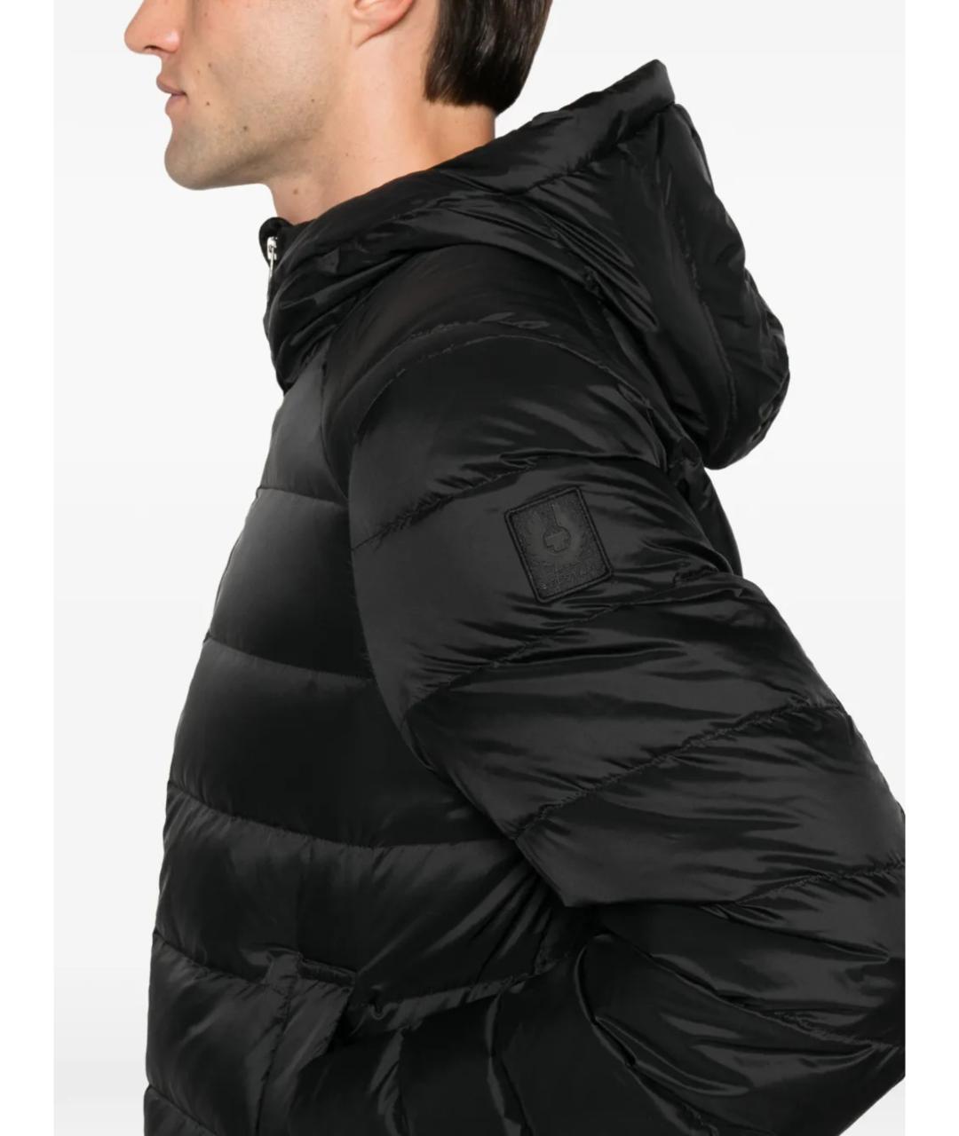 BELSTAFF Черная полиамидовая куртка, фото 4
