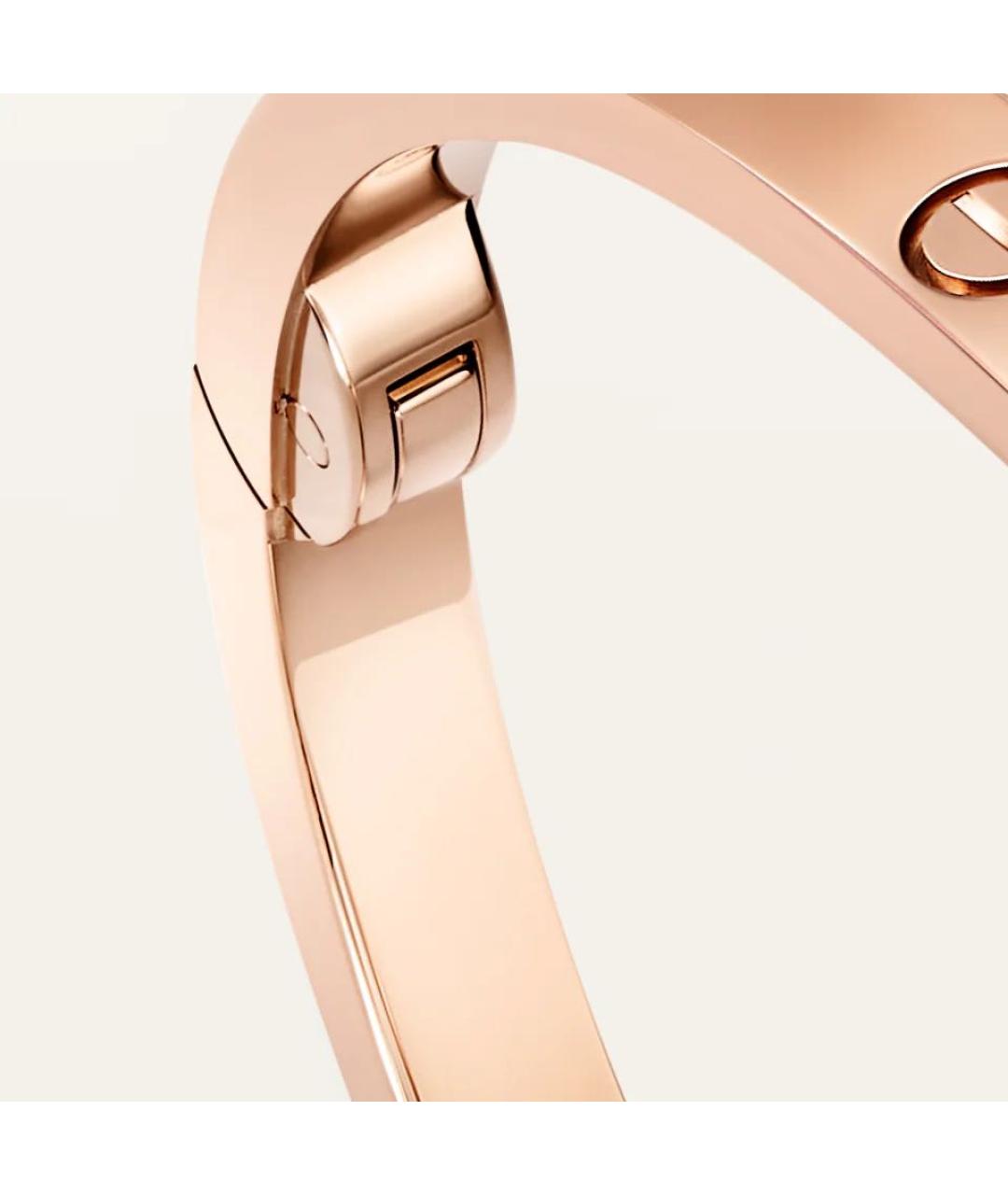 CARTIER Розовый браслет из розового золота, фото 3