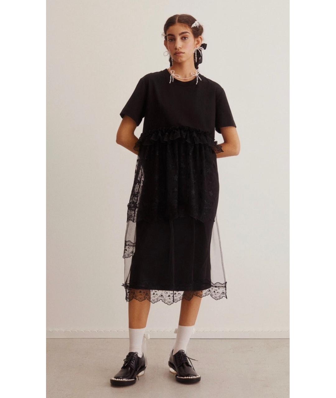 SIMONE ROCHA Черное повседневное платье, фото 2