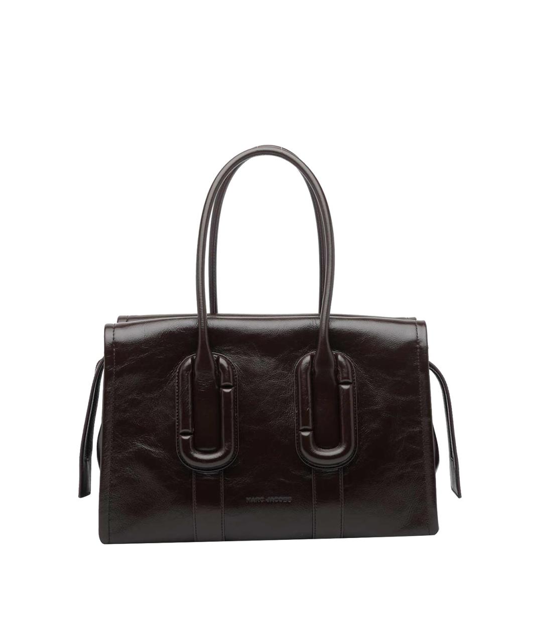 MARC JACOBS Коричневая кожаная сумка тоут, фото 1