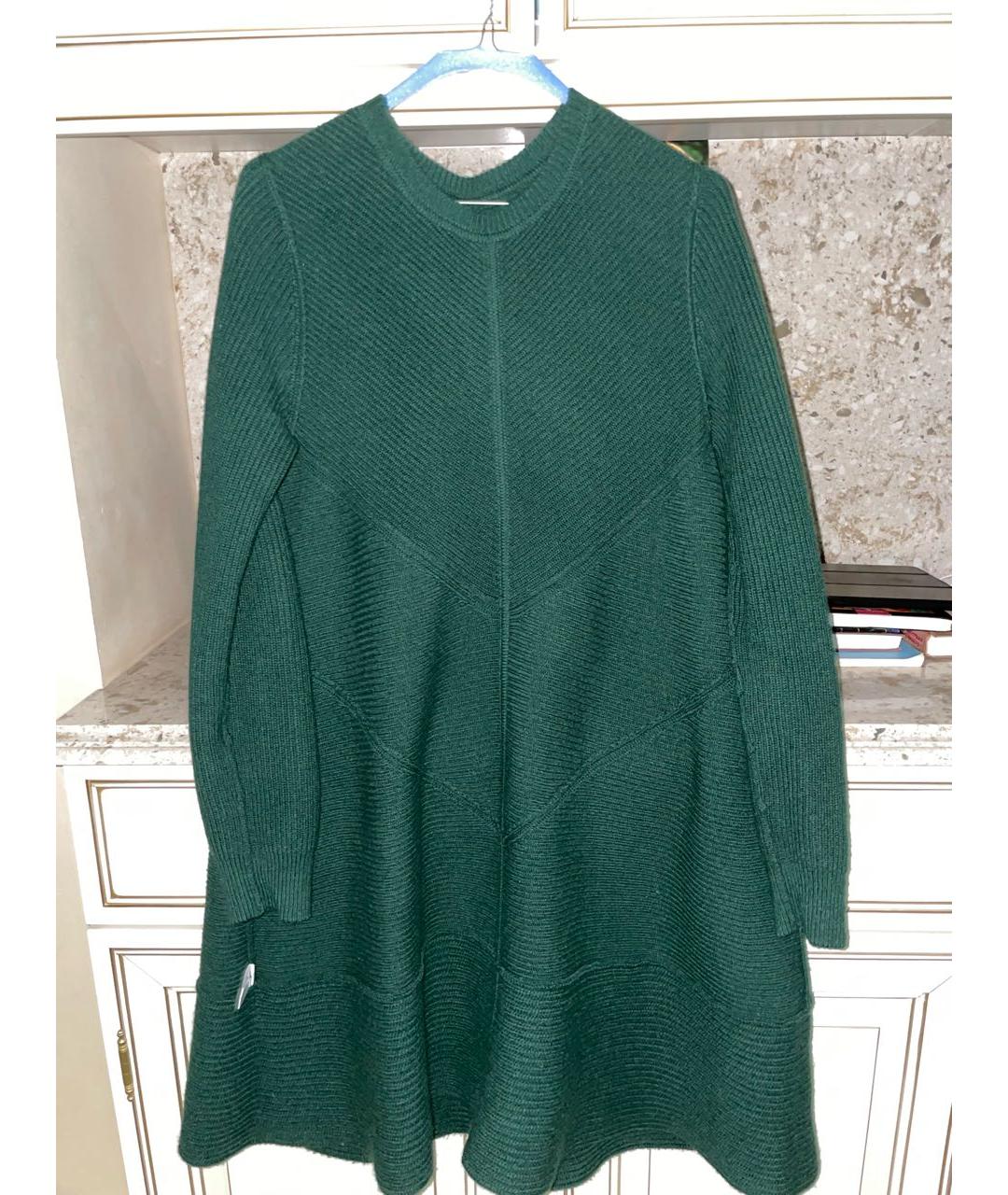 PROENZA SCHOULER Зеленые шерстяное платье, фото 5