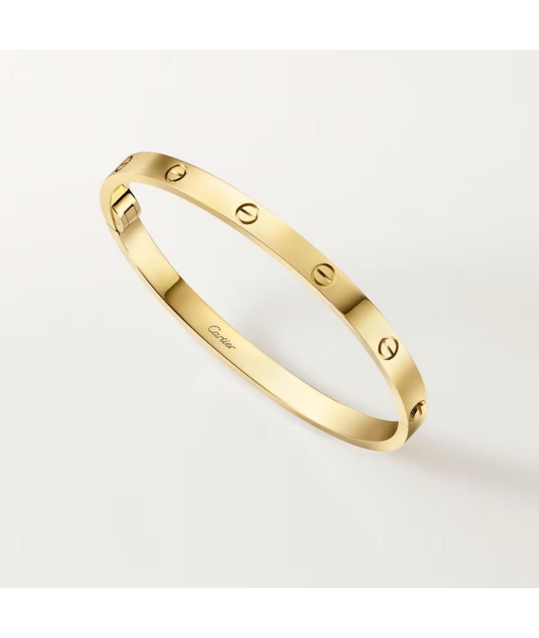 CARTIER Золотой браслет из желтого золота, фото 2