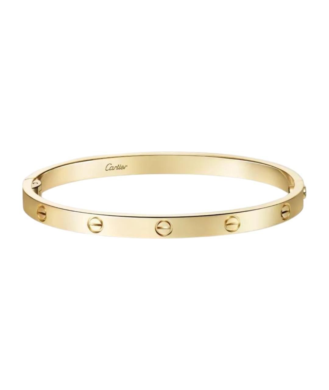 CARTIER Золотой браслет из желтого золота, фото 1