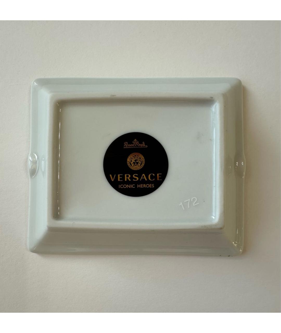 VERSACE Бордовая мелочница, фото 3