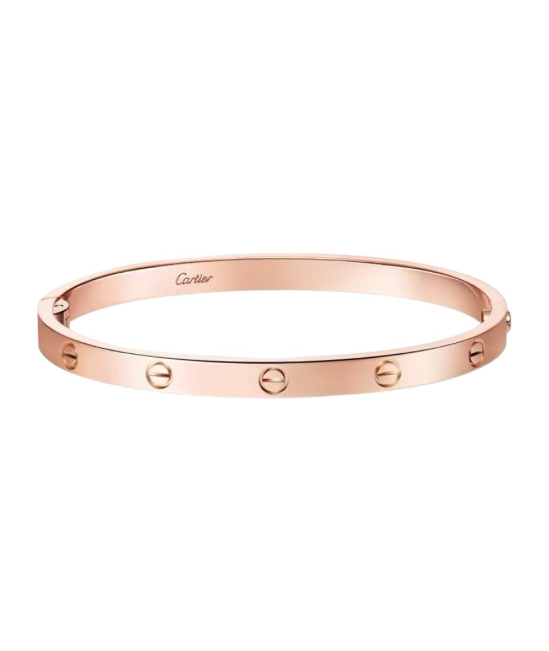 CARTIER Розовый браслет из розового золота, фото 1