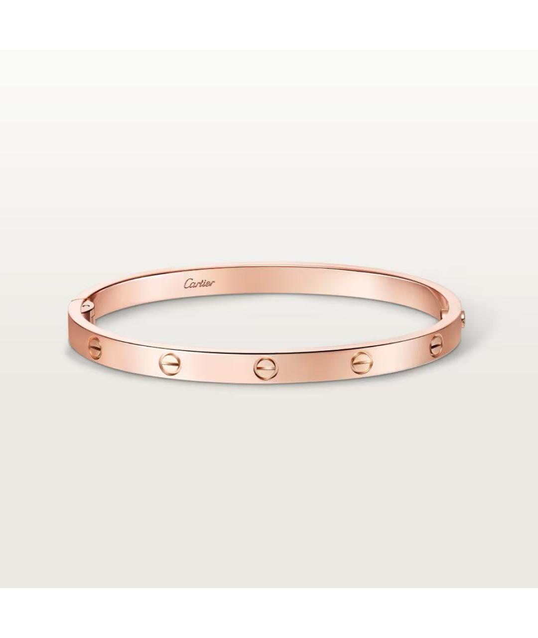 CARTIER Розовый браслет из розового золота, фото 8