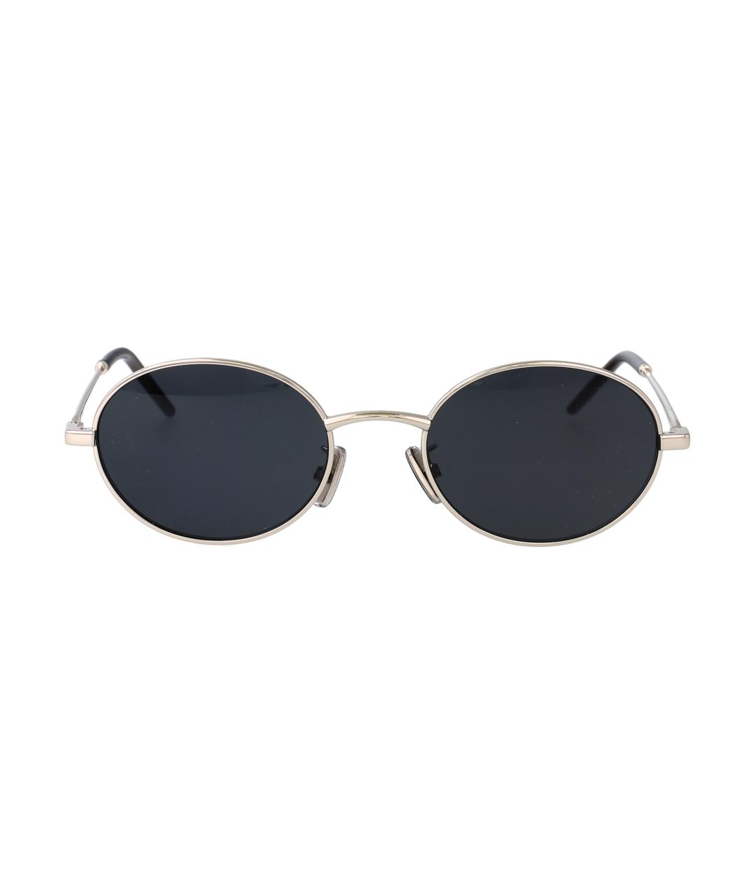 GIVENCHY Серебряные металлические солнцезащитные очки, фото 1