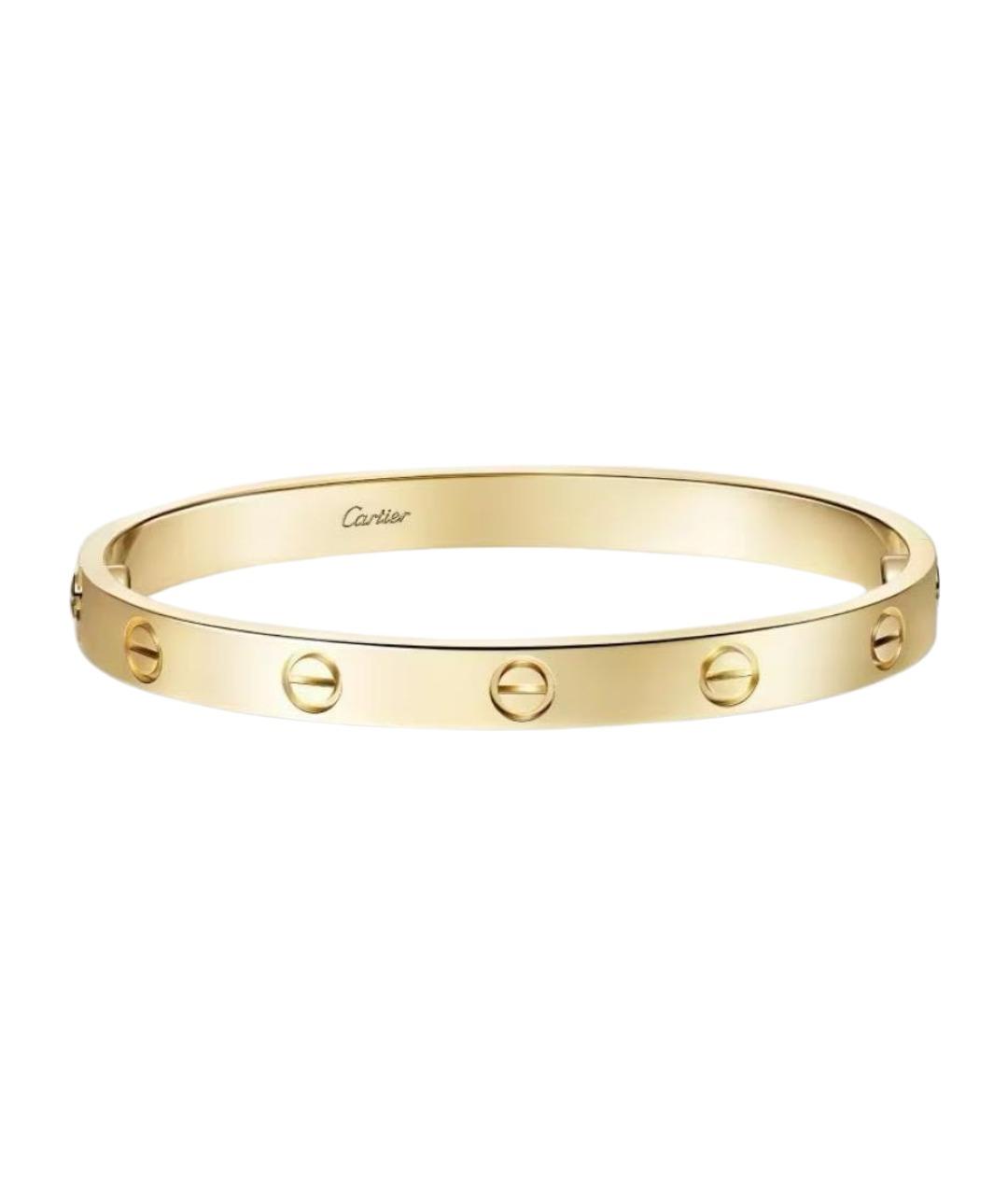 CARTIER Золотой браслет из желтого золота, фото 1