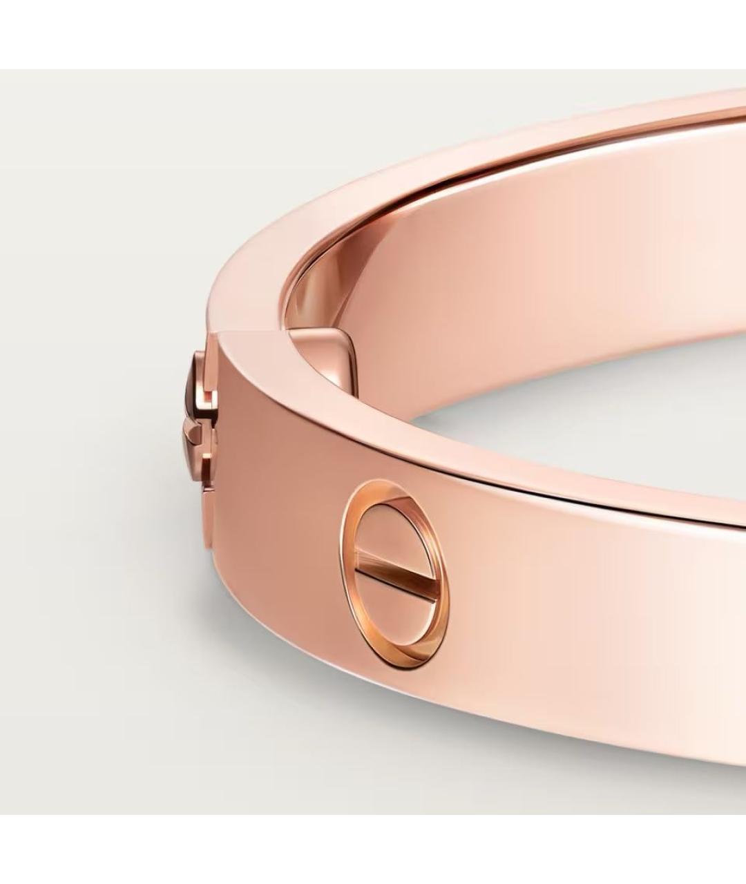 CARTIER Розовый браслет из розового золота, фото 3