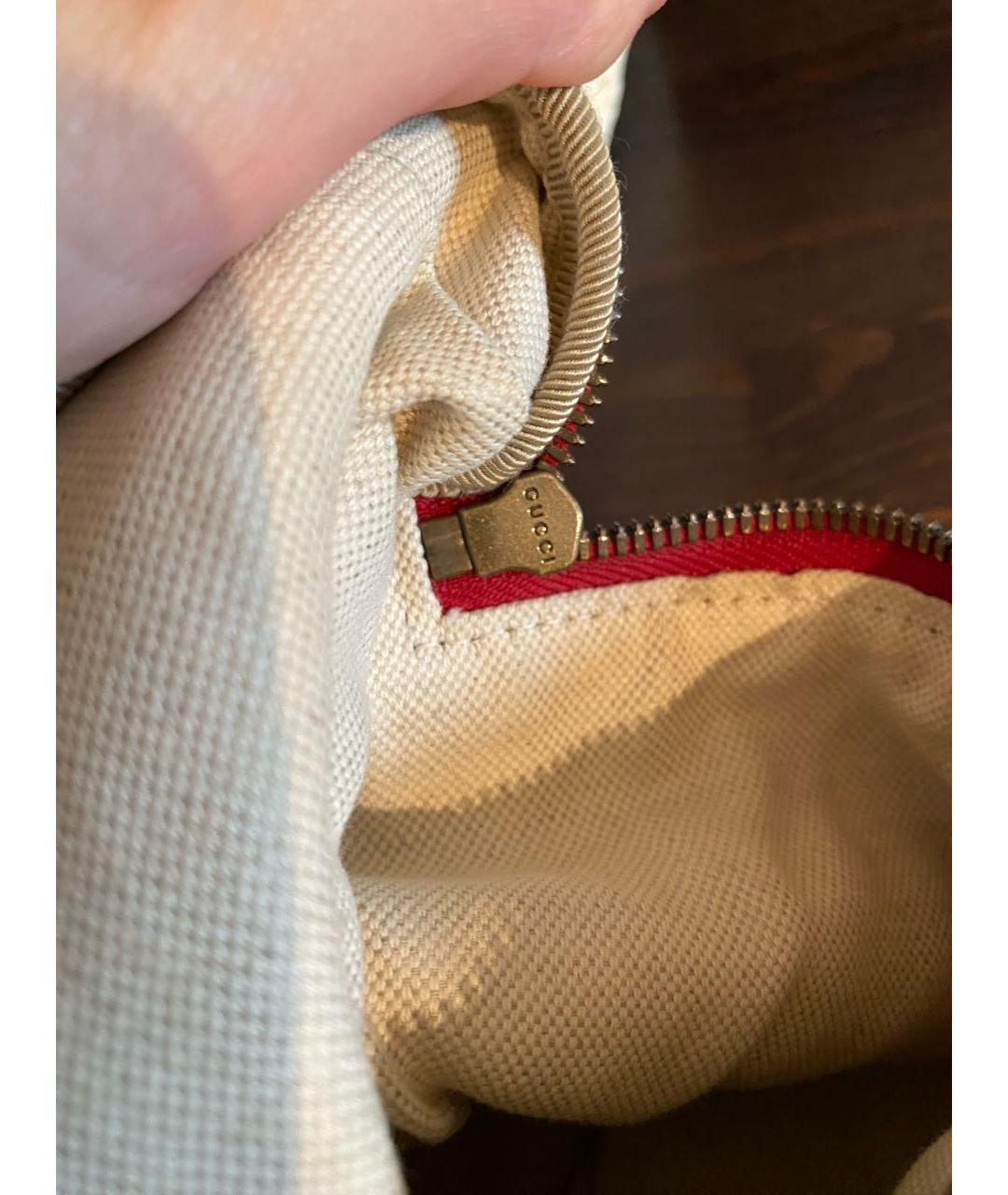GUCCI Красная кожаная поясная сумка, фото 8