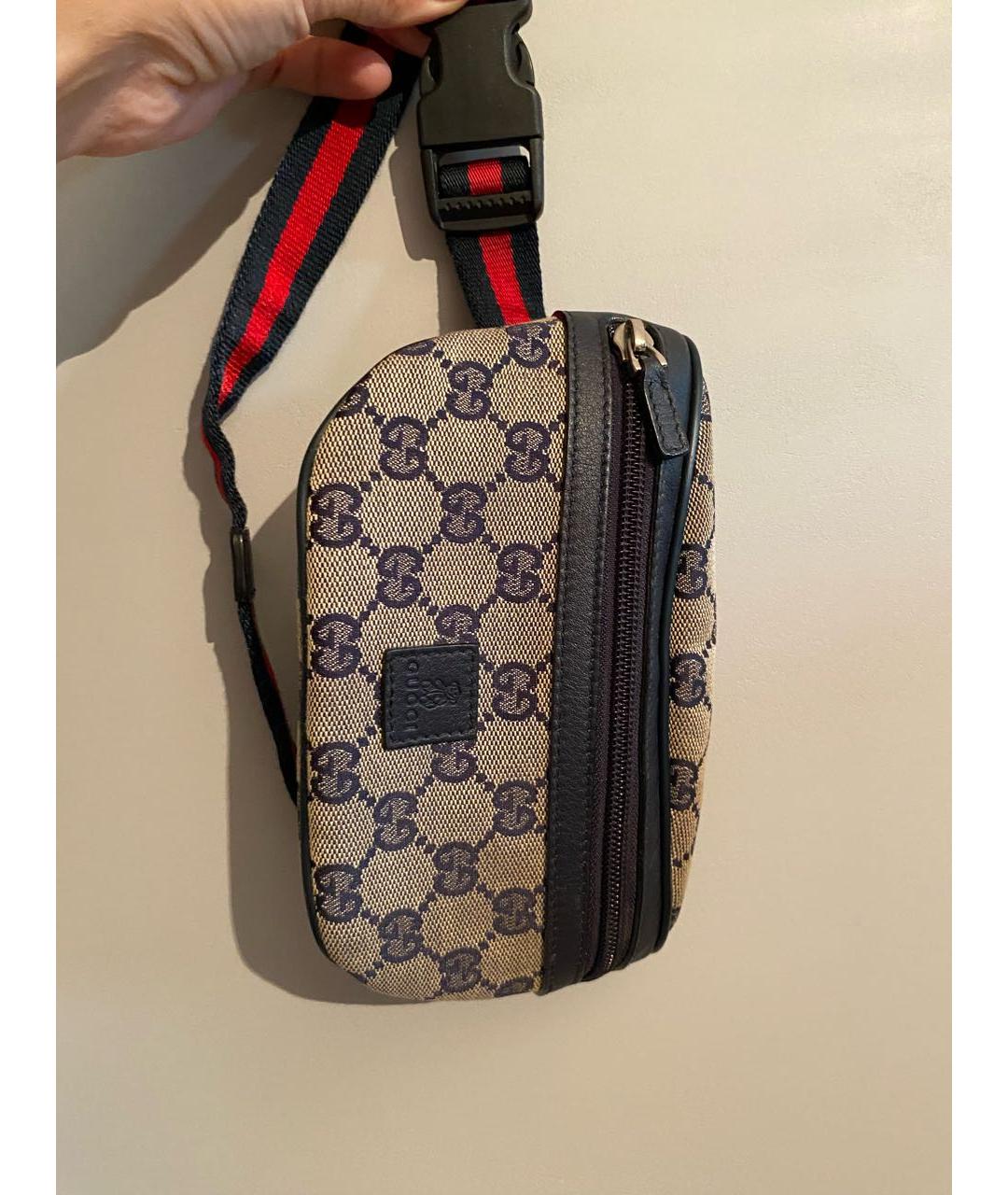 GUCCI Темно-синяя сумка, фото 7