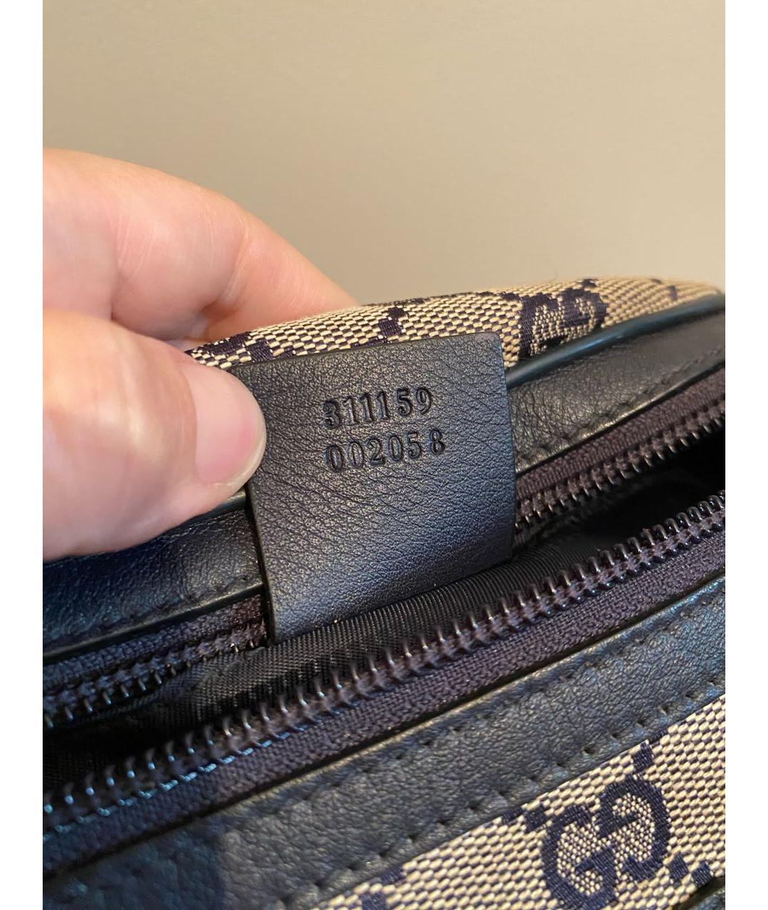 GUCCI Темно-синяя сумка, фото 5