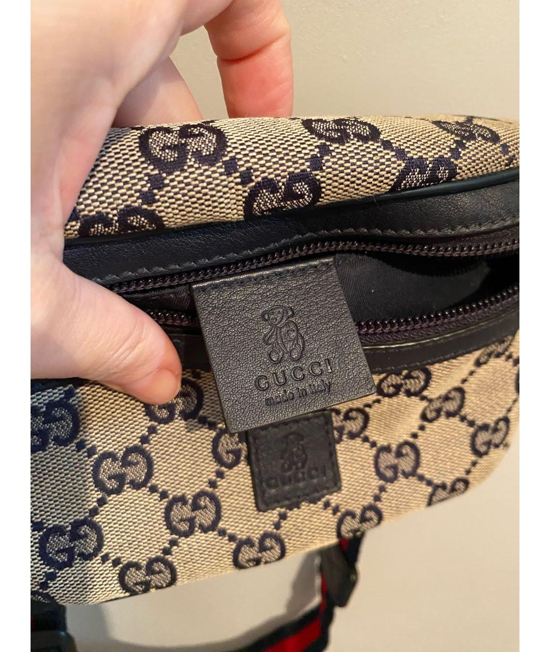 GUCCI Темно-синяя сумка, фото 4