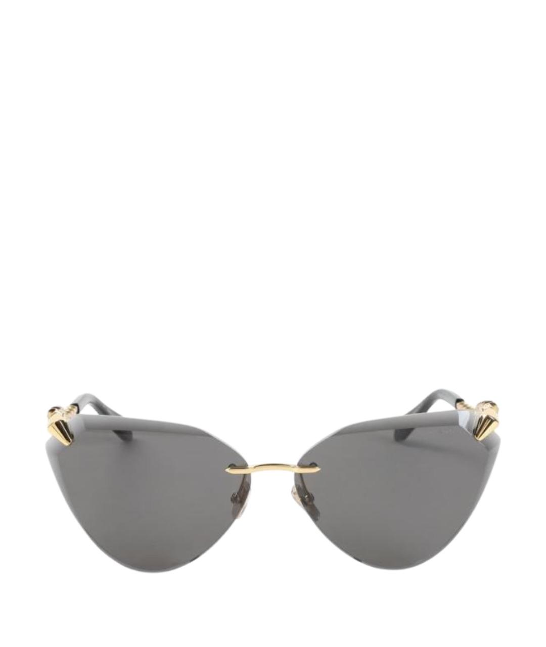 BVLGARI Серые солнцезащитные очки, фото 1