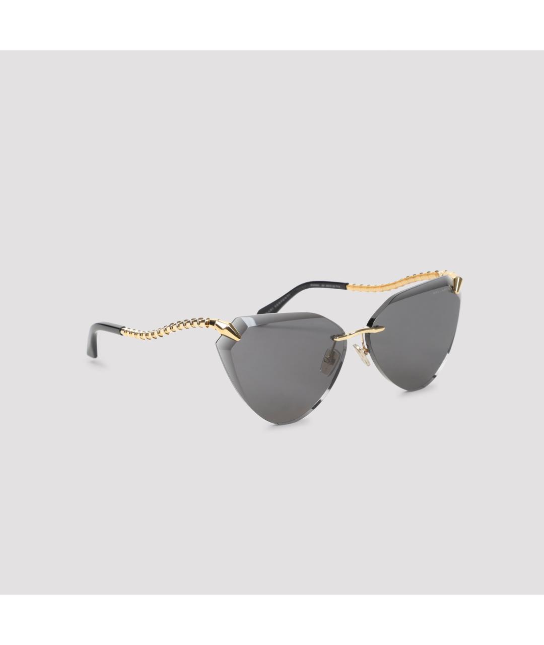BVLGARI Серые солнцезащитные очки, фото 2