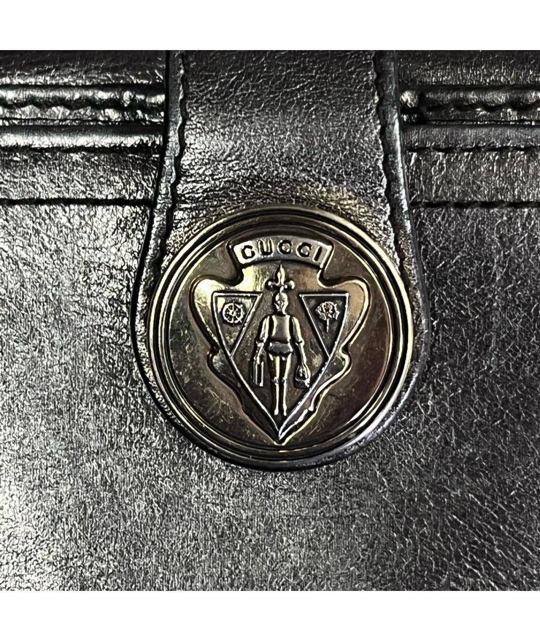GUCCI Золотой кожаный кошелек, фото 6
