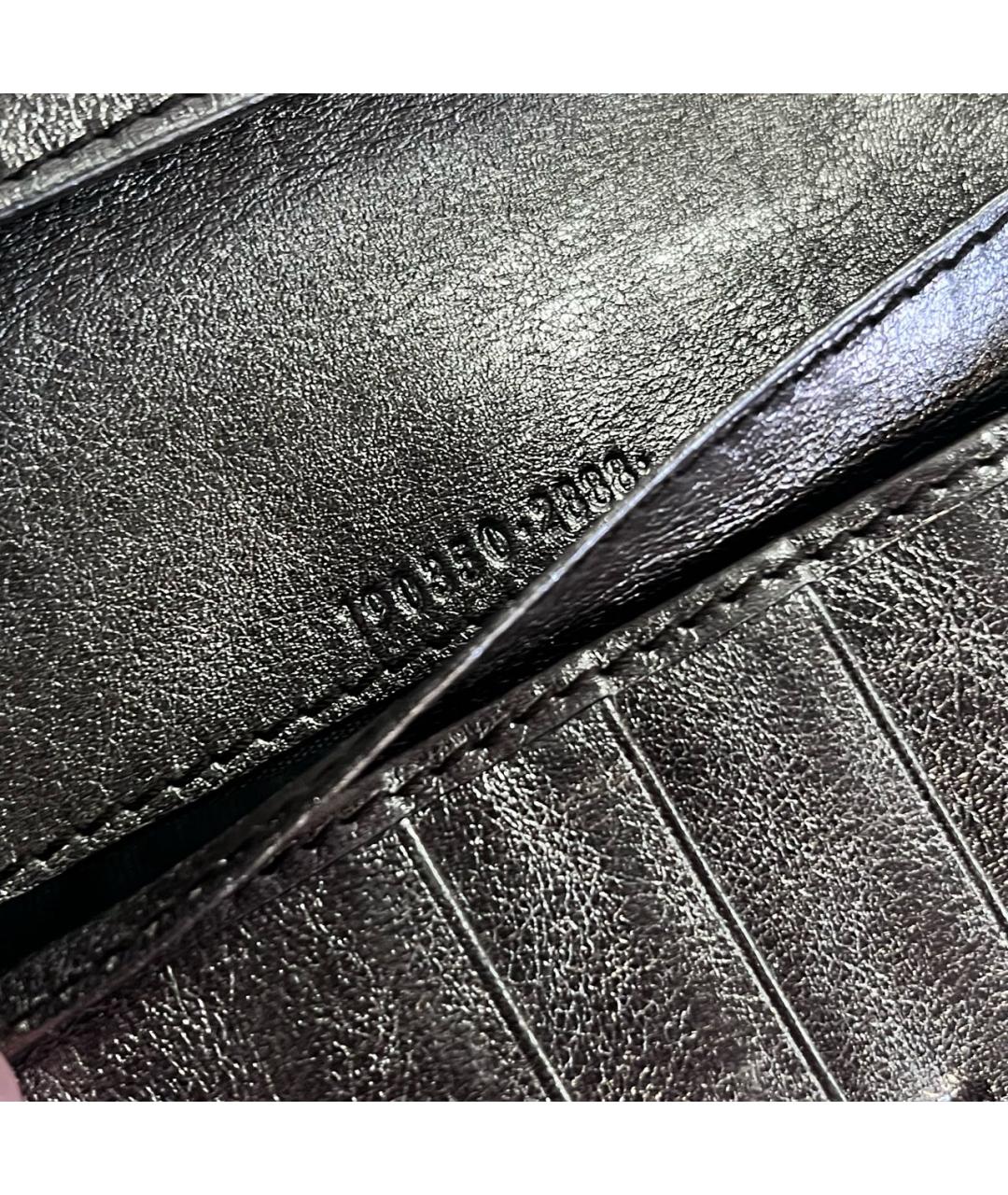 GUCCI Золотой кожаный кошелек, фото 5