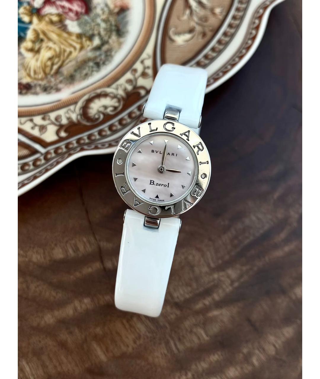 BVLGARI Белые часы, фото 8