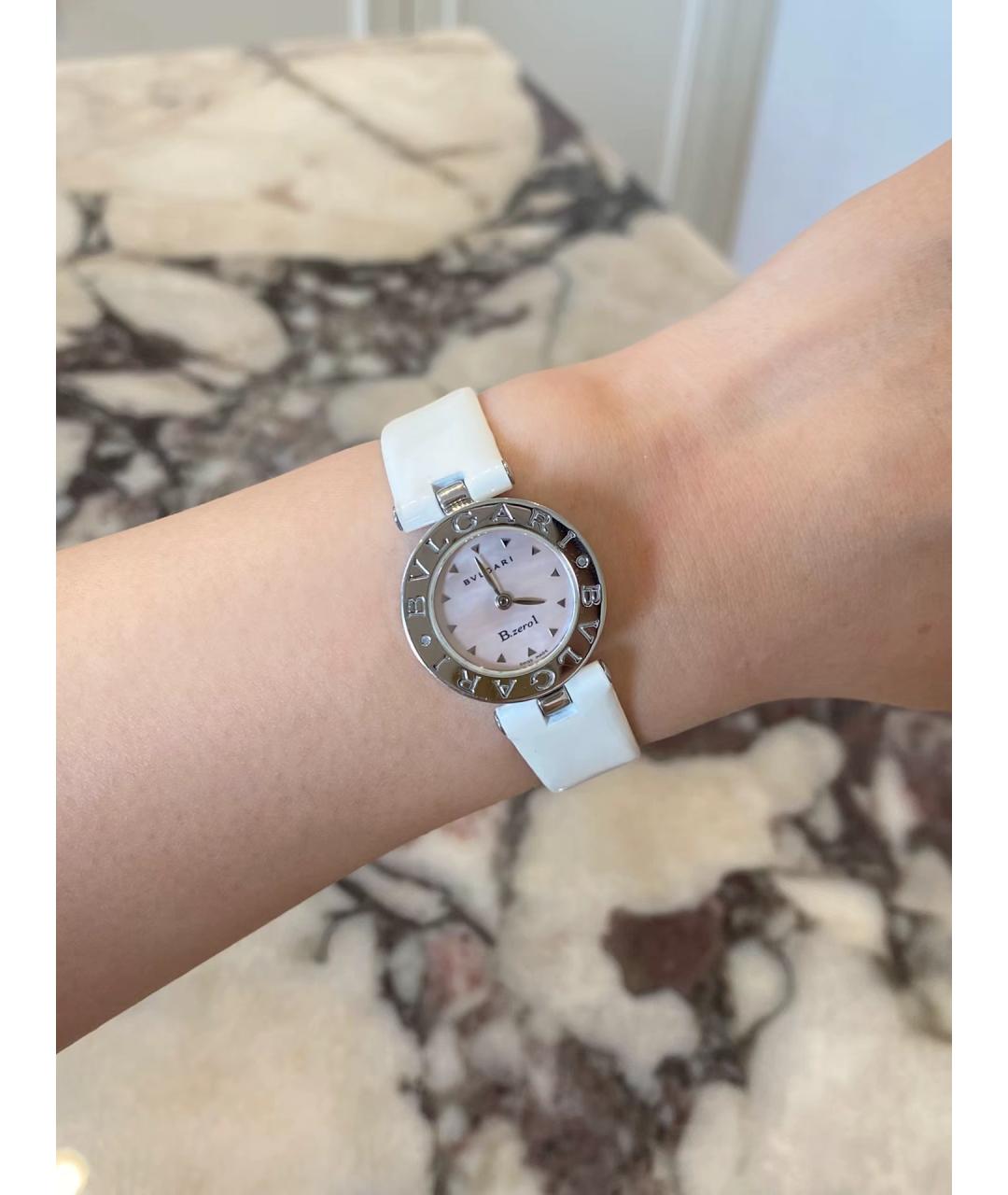BVLGARI Белые часы, фото 7