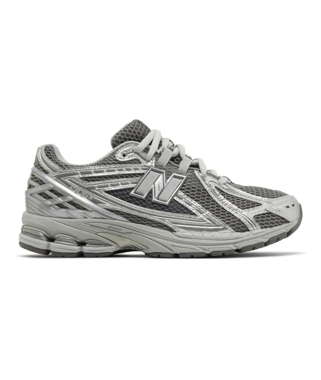 NEW BALANCE Серые синтетические низкие кроссовки / кеды, фото 9